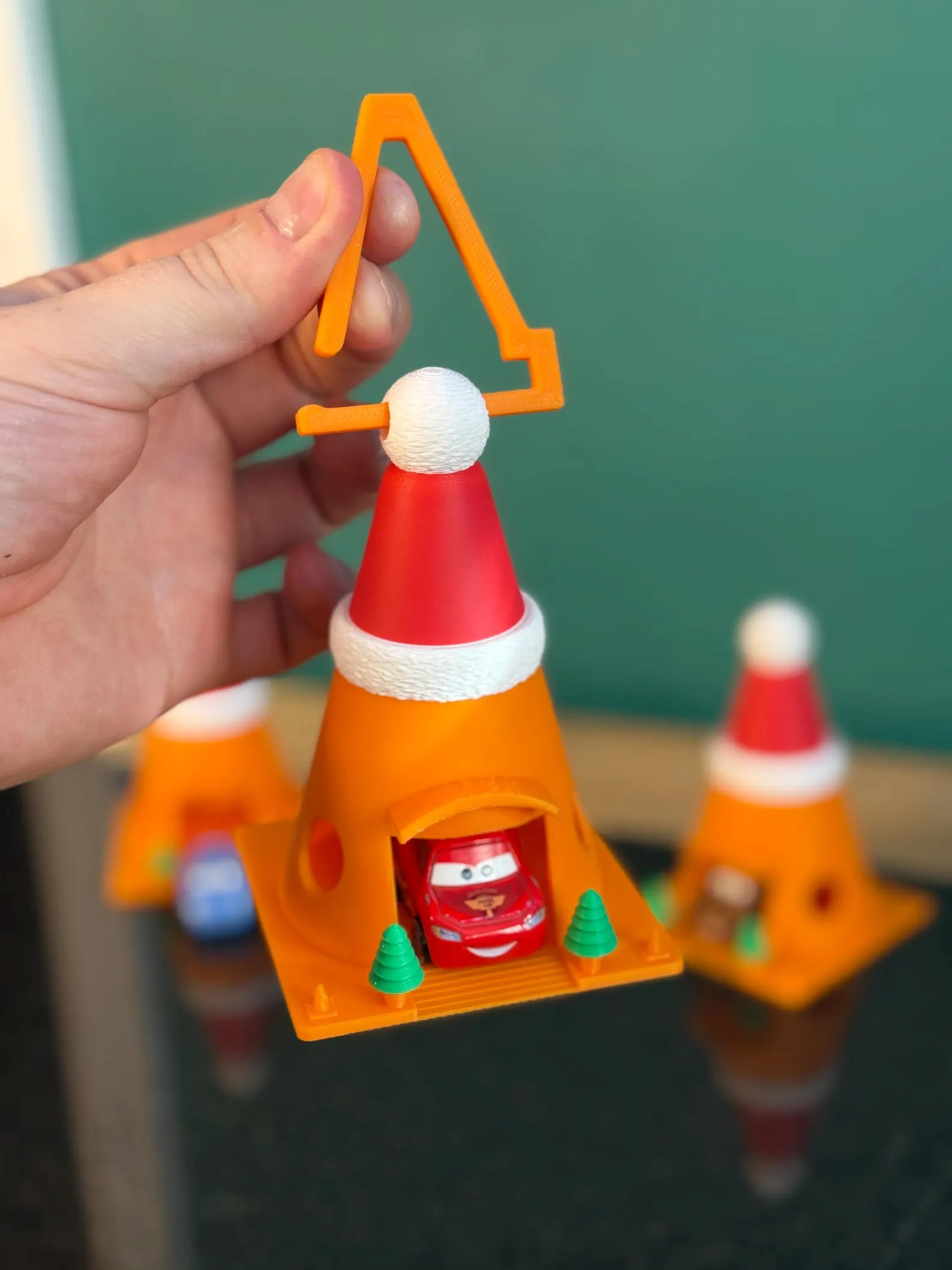 Cozy Cone Motel Christmas Tree Decorations 11cm Tall | Cars Themed Hanging Decoration | Fits Most... | Etsy (US)