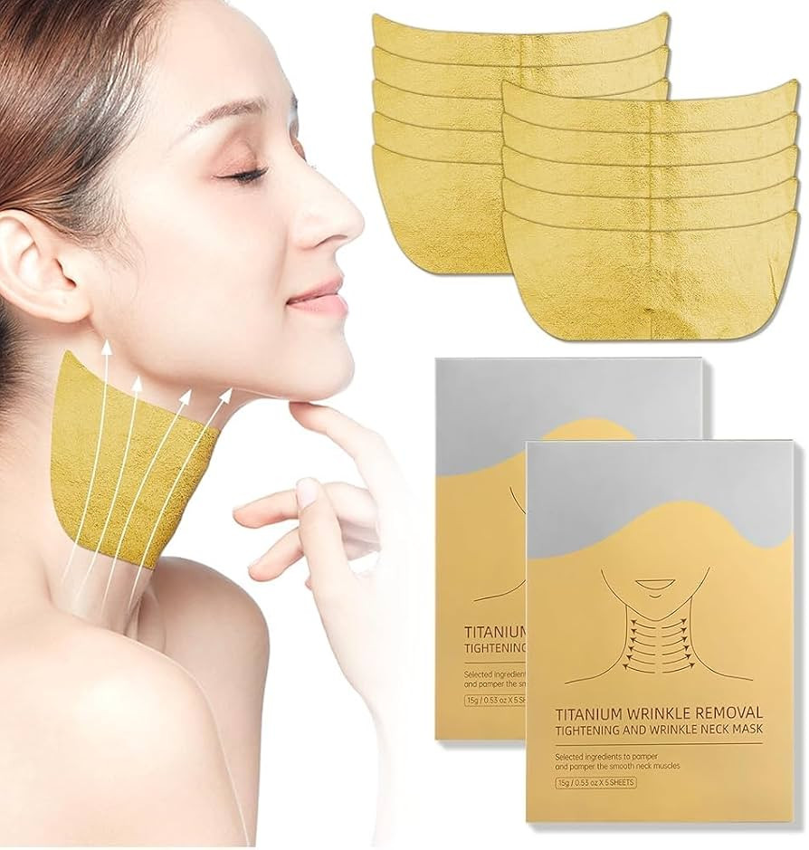 Neck Mask for Tightening \u2013 Neck Wrinkle Patches, 2Pack 10 Sheets | Reduce lines, Firm & scul... | Amazon (UK)