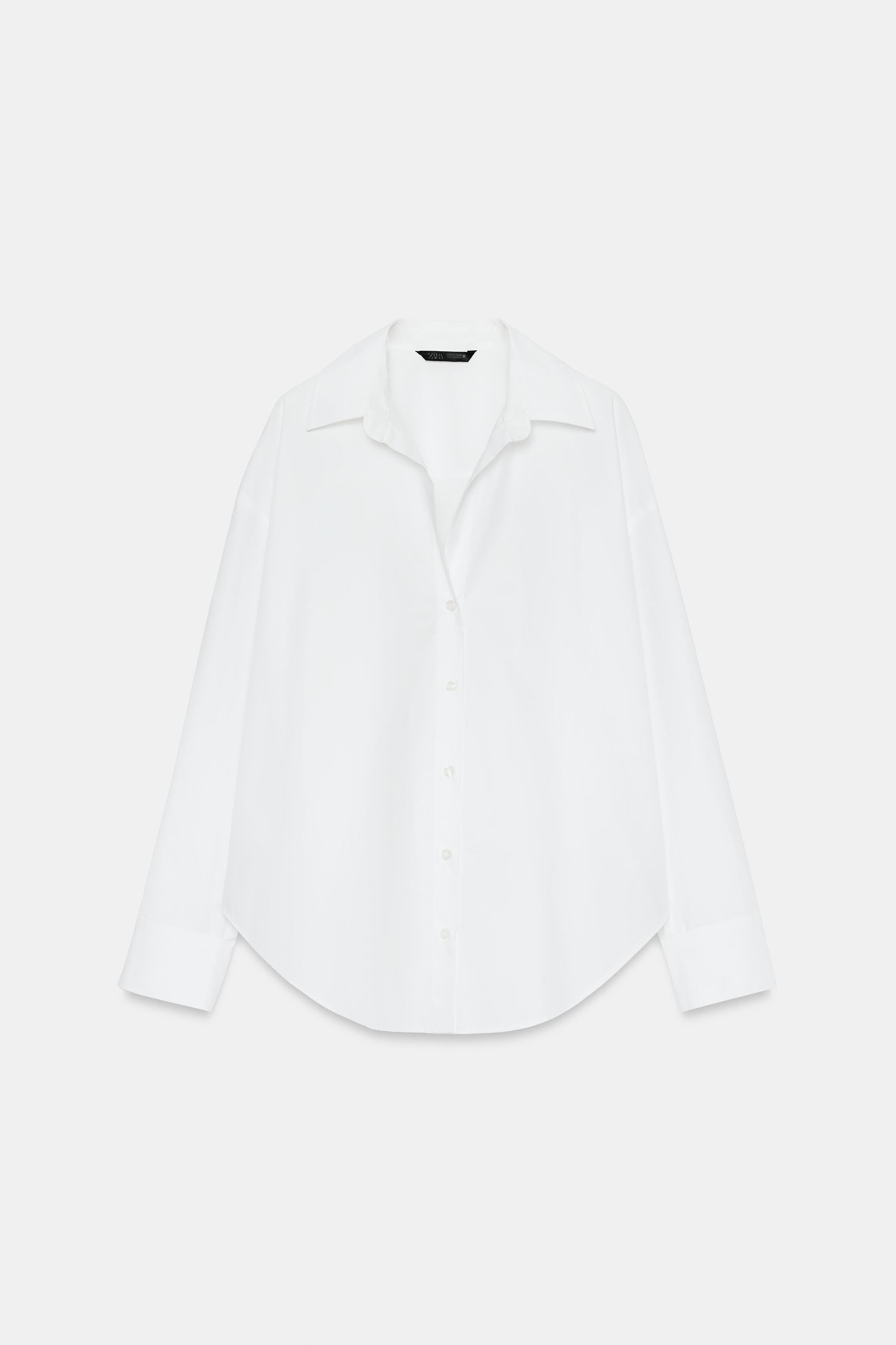 BASIC POPLIN SHIRT | Zara Canada