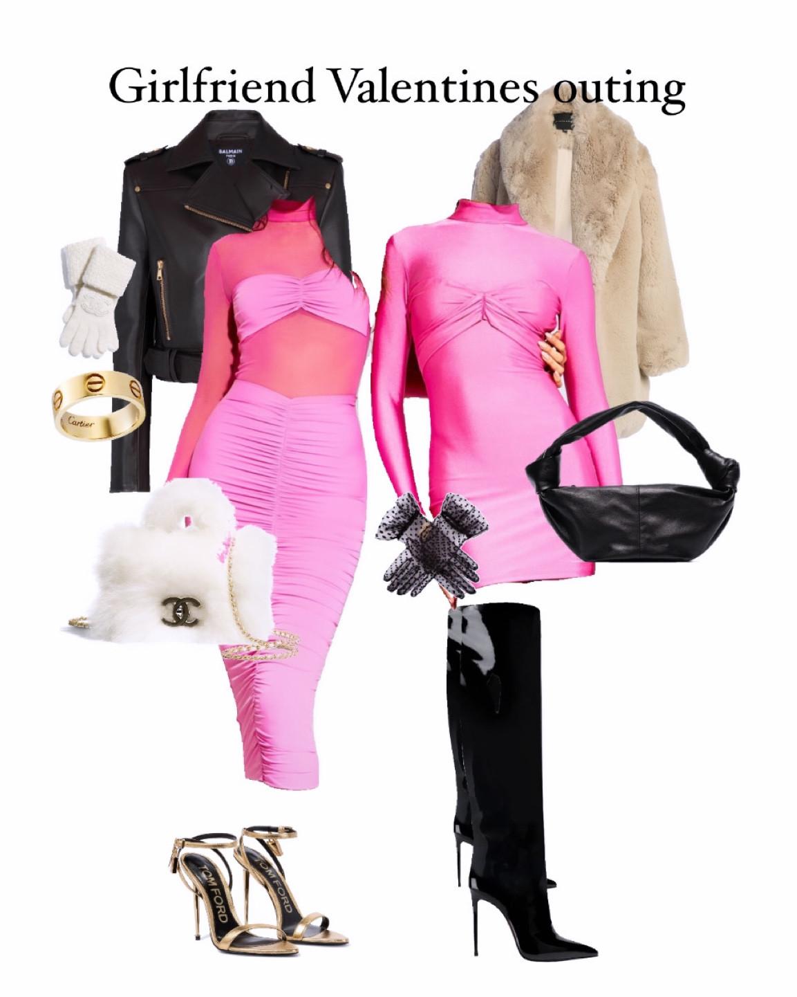 Matching your girlfriend for celebrating Valentine’s Day may be one of the cutest and sweetest things to do this year. Now it’s your turn! Get this look below ! 
#valentinesdates #galentines #lovefashion #prettyinpink 

#LTKstyletip #LTKMostLoved #LTKparties