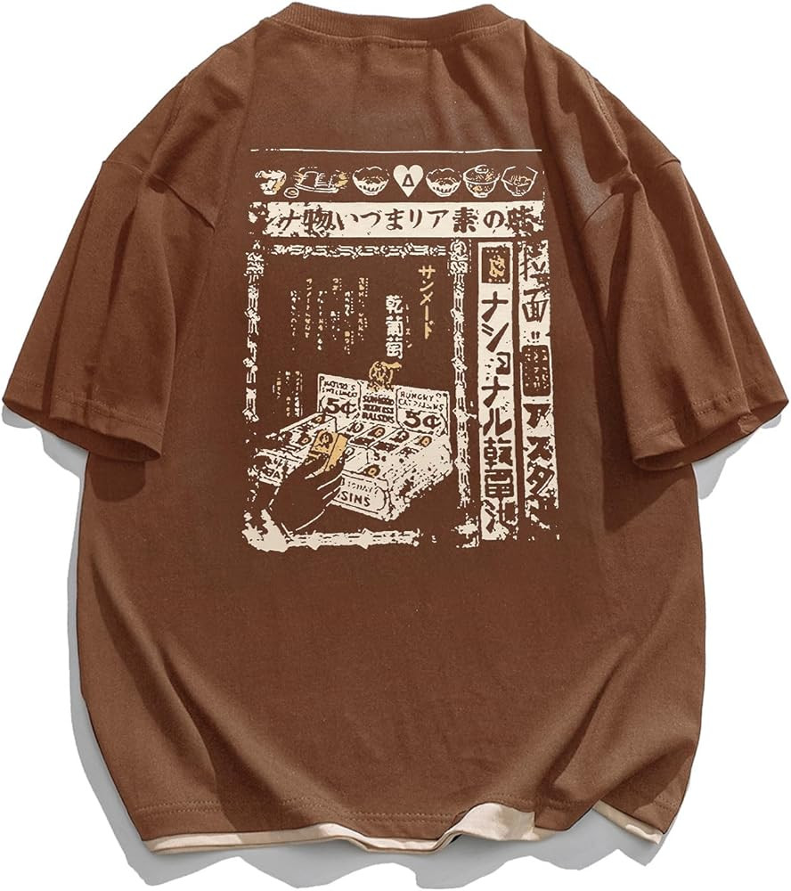 Aelfric Eden Oversized Shirts T Shirt Tees Top | Amazon (US)