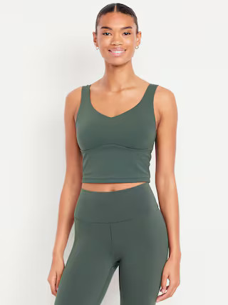 StudioSmooth Seamed Longline Top | Old Navy (US)