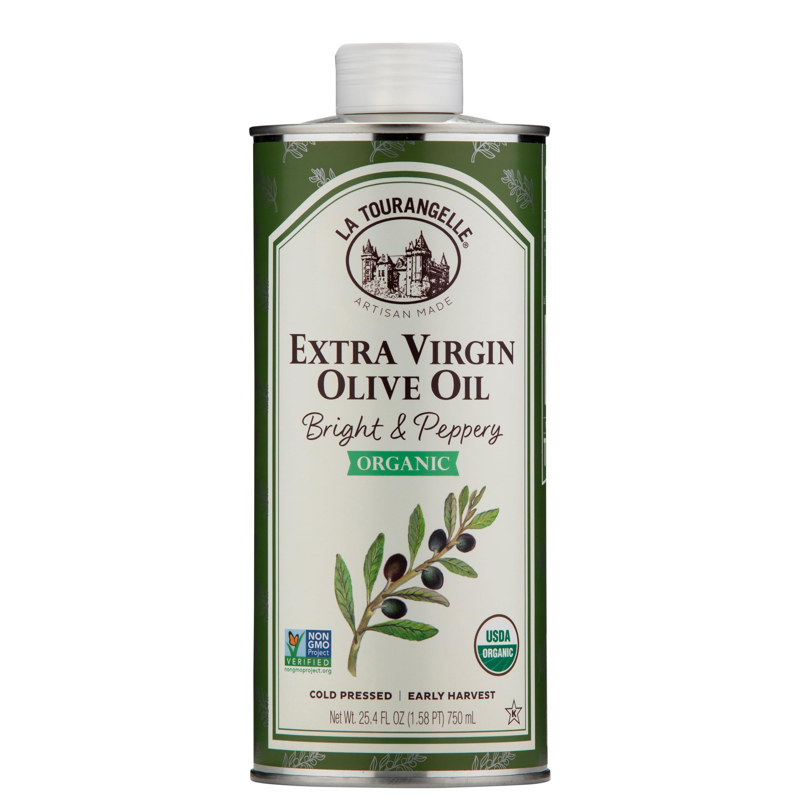 La Tourangelle Oil Olive Xvrgn Organic, 750 ml | Amazon (US)
