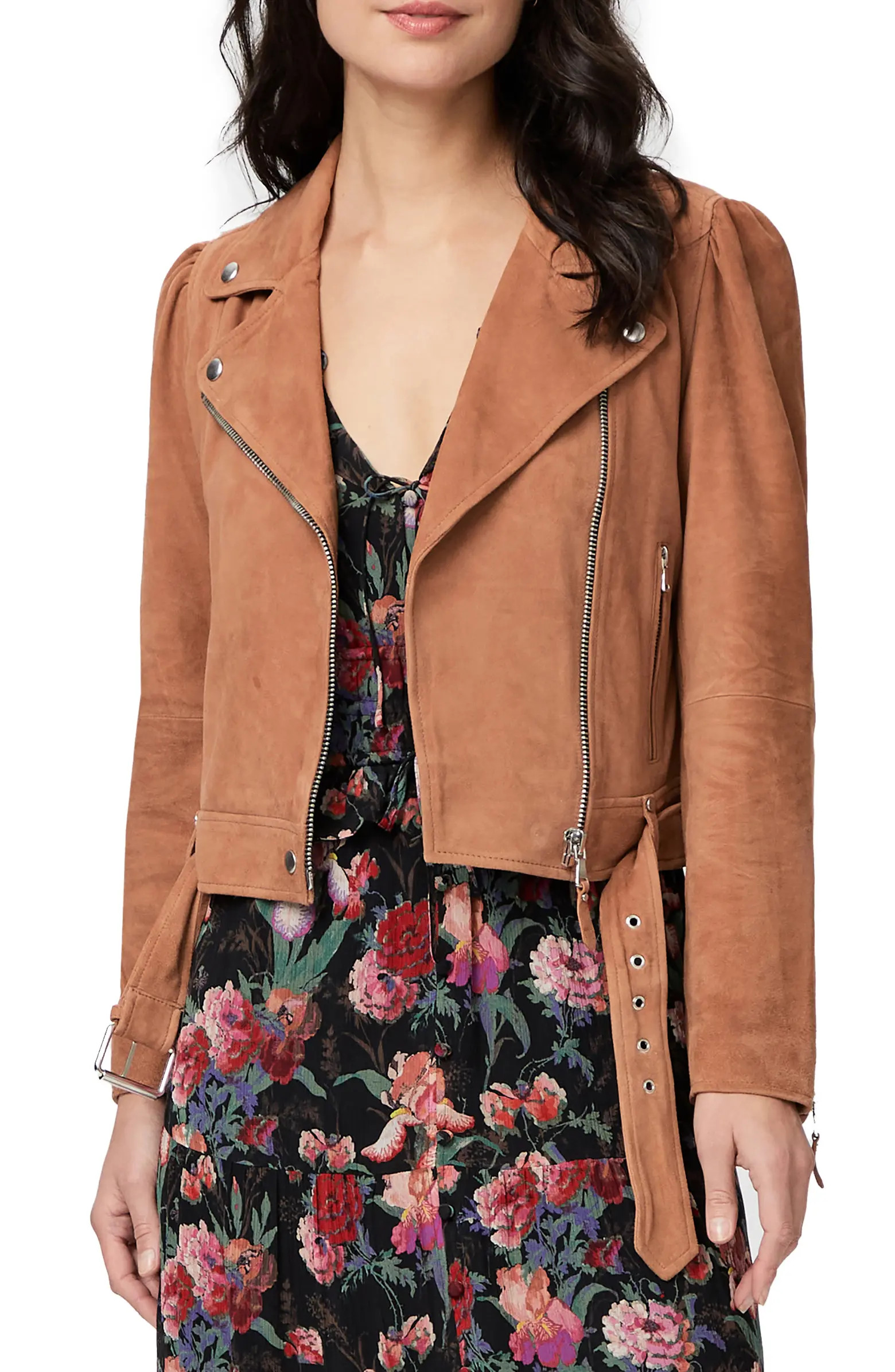 PAIGE Demara Suede Jacket | Nordstrom | Nordstrom