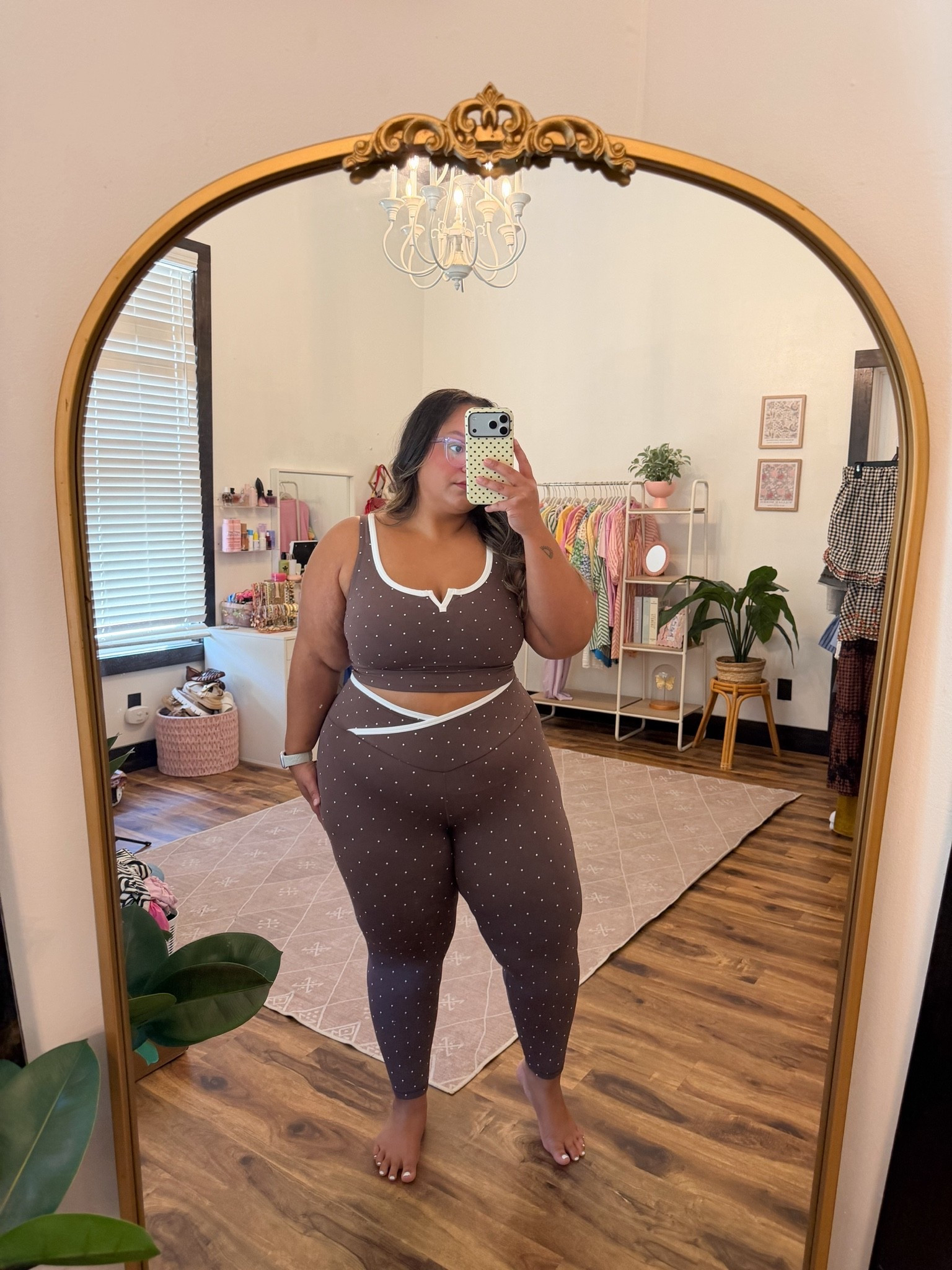 Workout outfit - polka dot Aerie set XL in both

#LTKSaleAlert #LTKPlusSize #LTKPetite