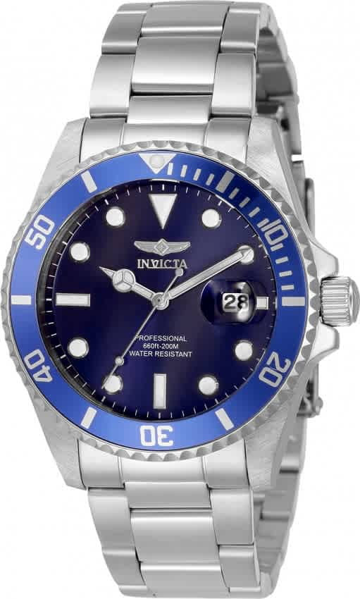 Invicta Pro Diver Quartz Blue Dial Ladies Watch 33273 - Walmart.com | Walmart (US)