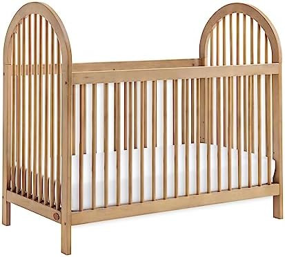 Soho Baby Everlee 3-in-1 Island Crib, Honey Wood | Amazon (US)