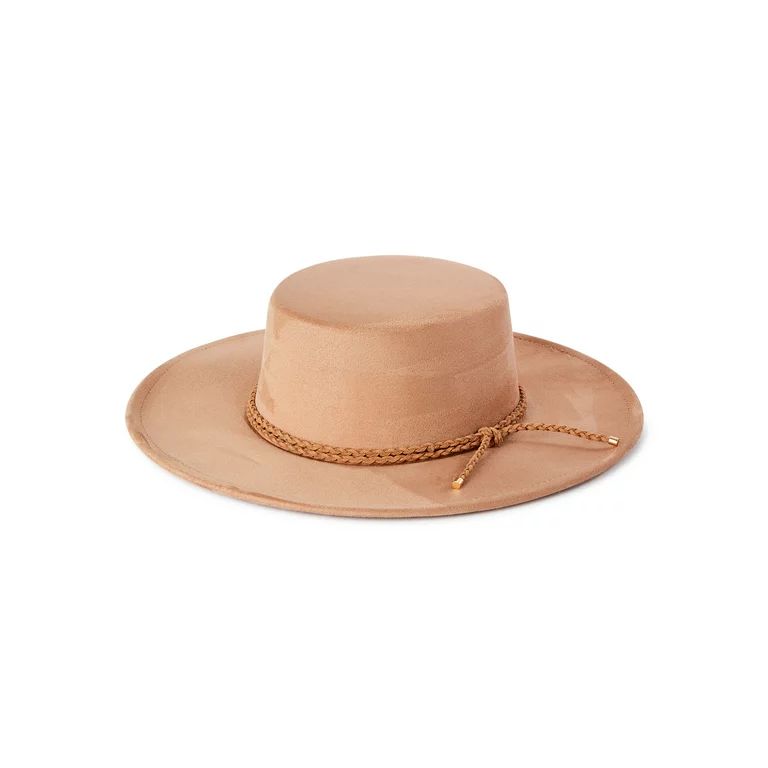 Time and Tru Boater Hat with Rope Trim | Walmart (US)