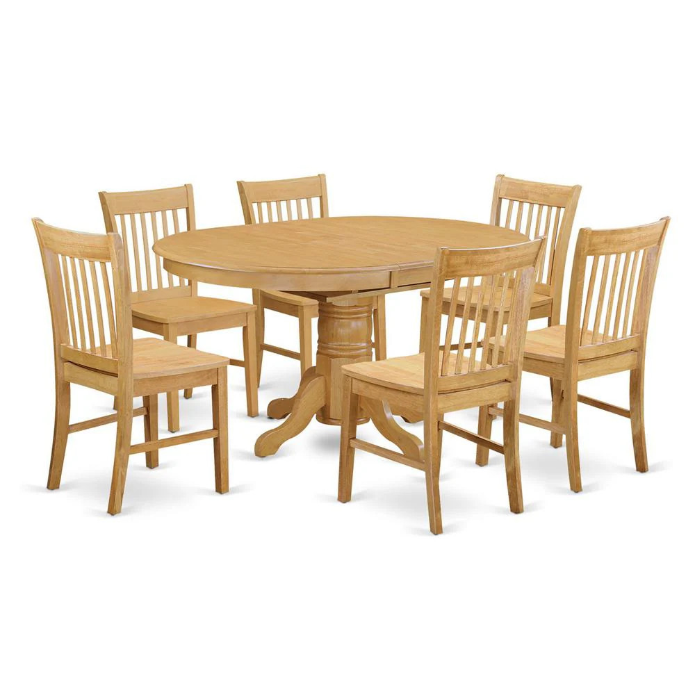 7 PC Table and chair set - Kitchen dinette Table and 6 dinette Chairs | Shop Simon