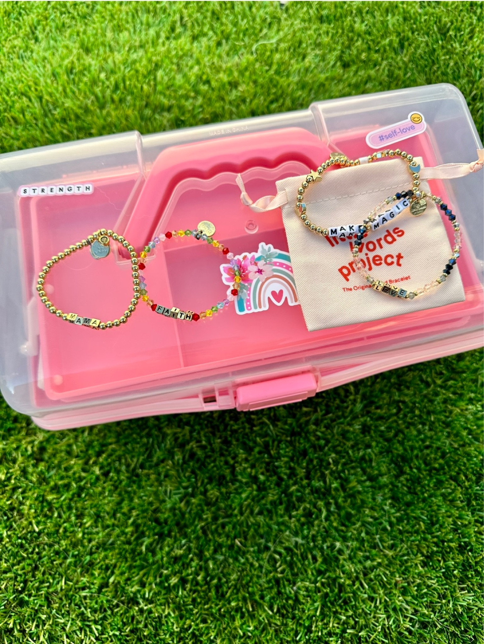 Kindness (always) matters! Little Words Project Bracelets are all about positive vibes, kindness & personal mantras! You can customize & personalize to anything you want. 
Perfect for gifts - you can use code BAFAITHANDHAPPINESS323 for 15% off! 

Also this tool box was perfect for holding my infertility medication but you can use it for literally anything 🥰

#LTKxMadewell #LTKGiftGuide #LTKfindsunder50