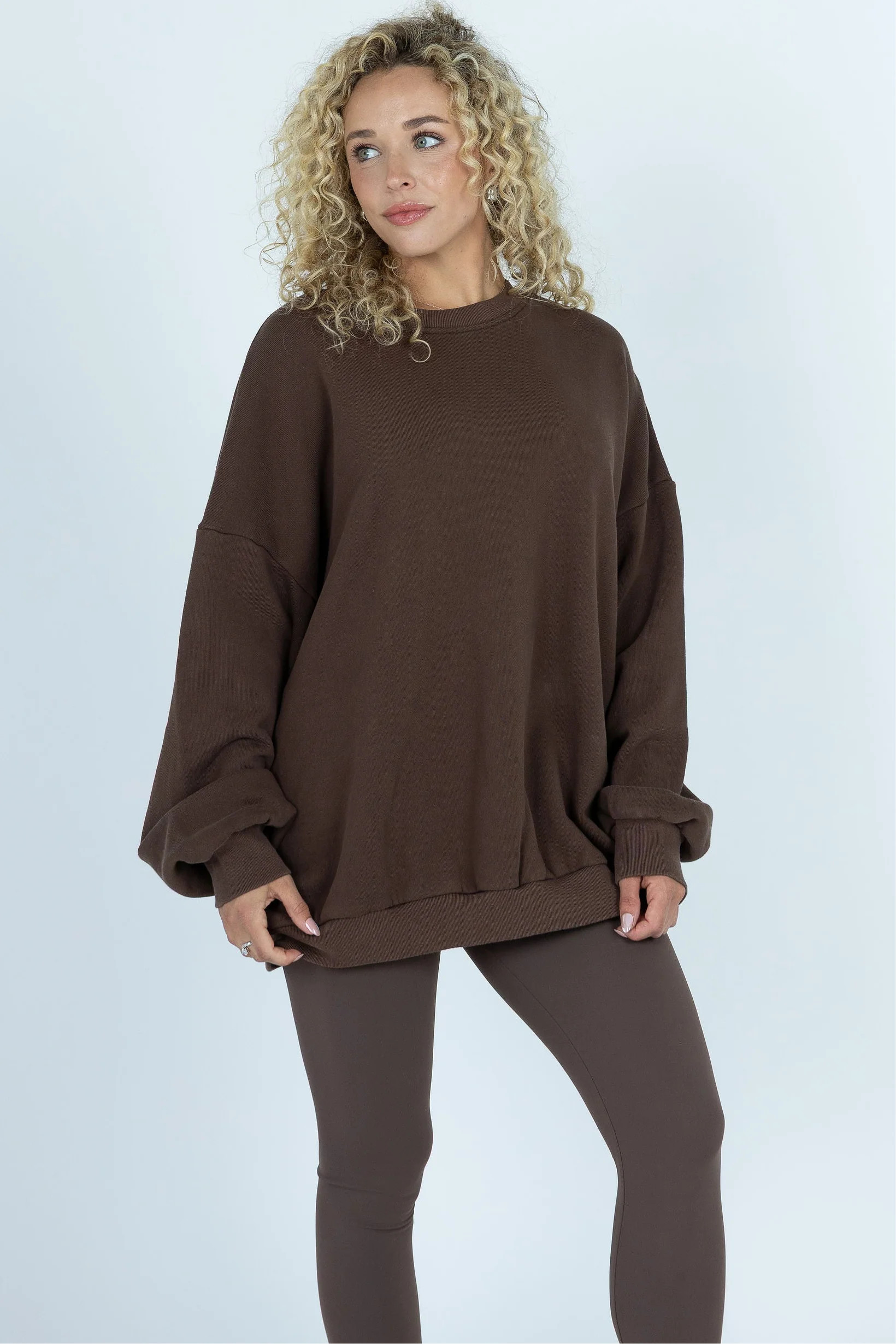 Coffee Run Pant Set Cinnamon | The Foxy Kind