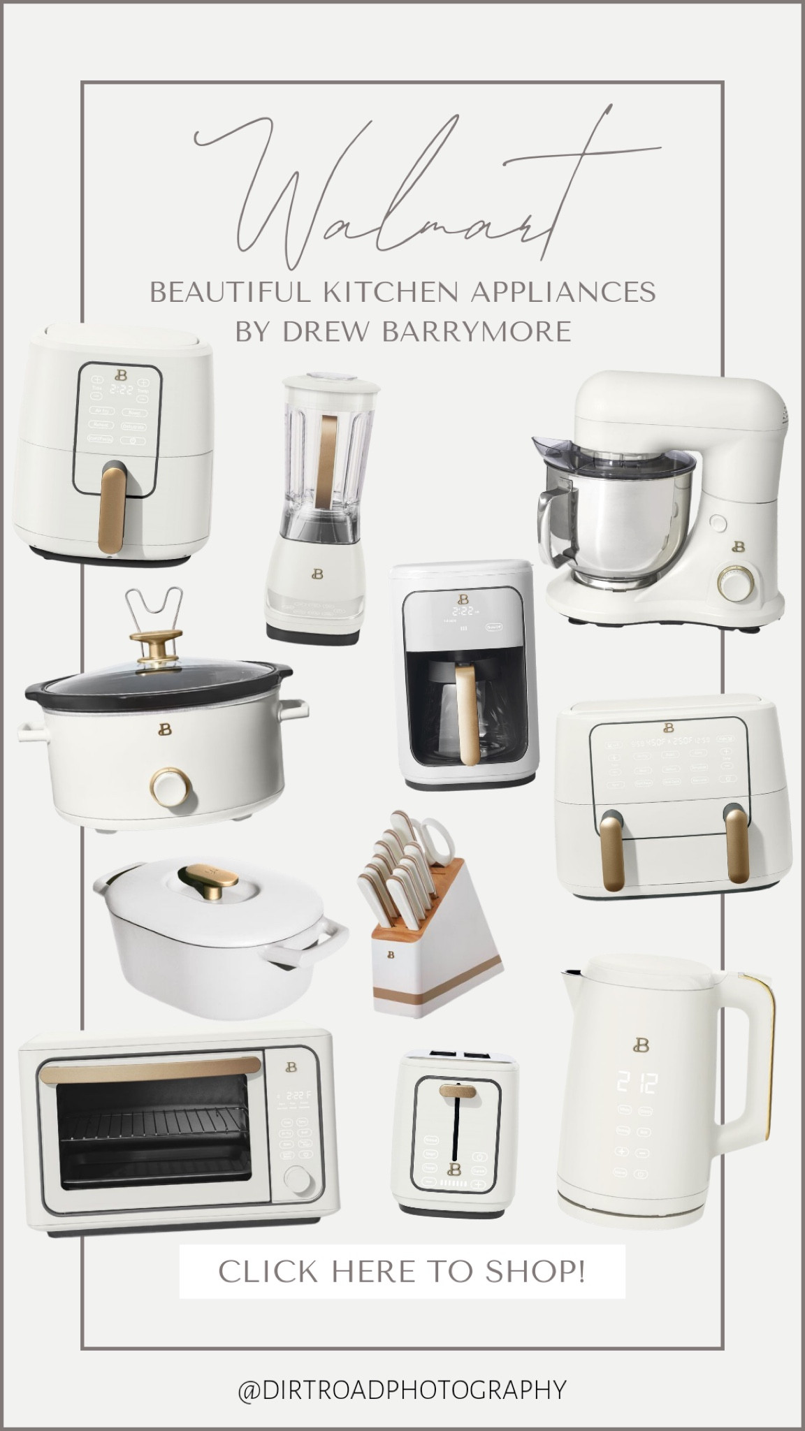 This new line of kitchen appliances  from #Walmart is absolutely stunning! The line by Drew Barrymore is so sleek and stylish I'd totally love them sitting on my counters! Check them out.  

#LTKhome #LTKHoliday