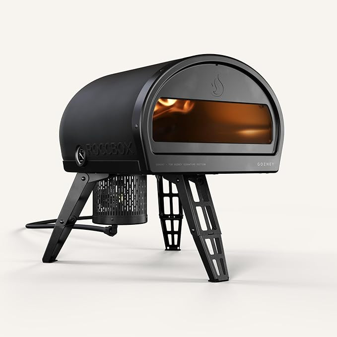 Gozney Roccbox Outdoor Pizza Oven, Black, Portable, Gas & Wood Fired, Restaurant-Grade | Amazon (US)