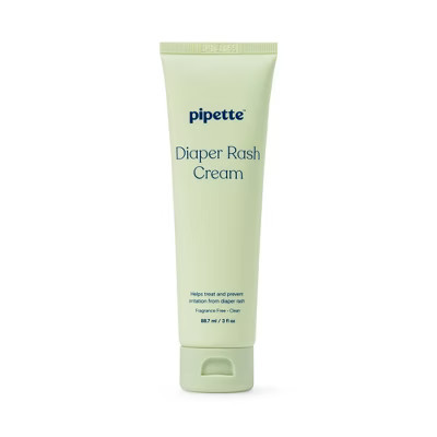 Pipette Diaper Rash Cream - Fragrance Free - 3 fl oz | Target