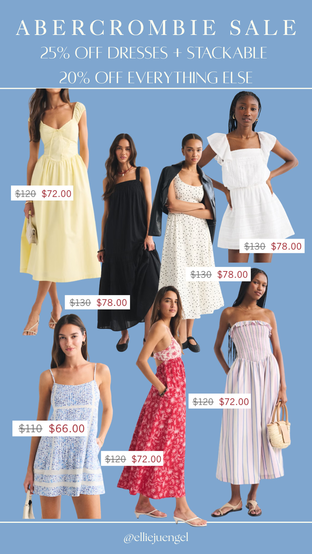 LTK x Abercrombie exclusive sale! Get 25% off dresses + a stackable 20% off everything with code AFLTK  

 #LTKxAbercrombie #LTKootd #LTKSeasonal