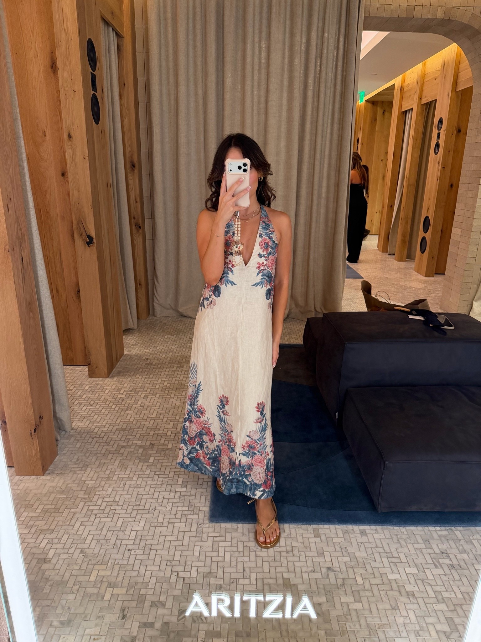 Wearing a small!