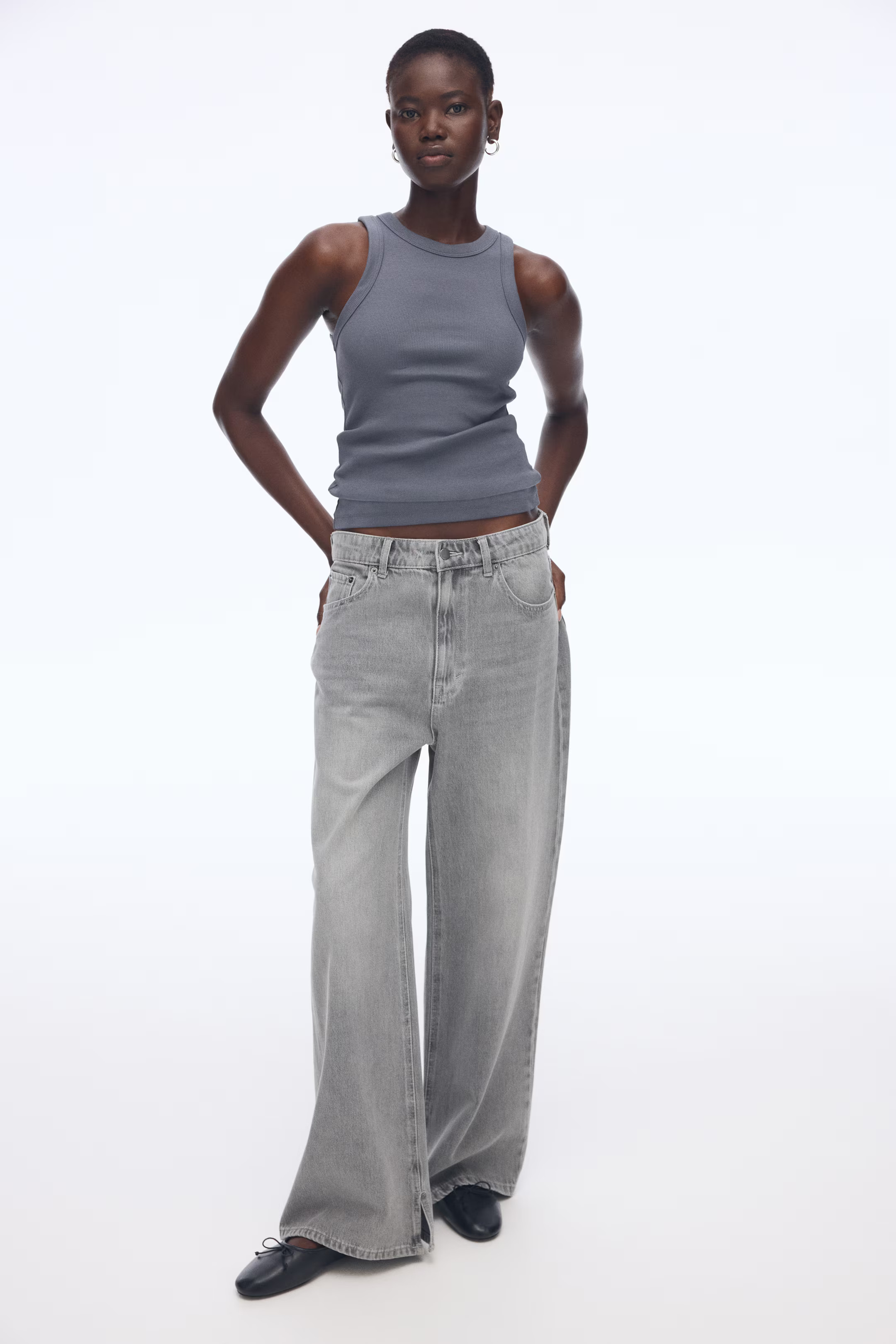 Ribbed Tank Top | H&M (US + CA)