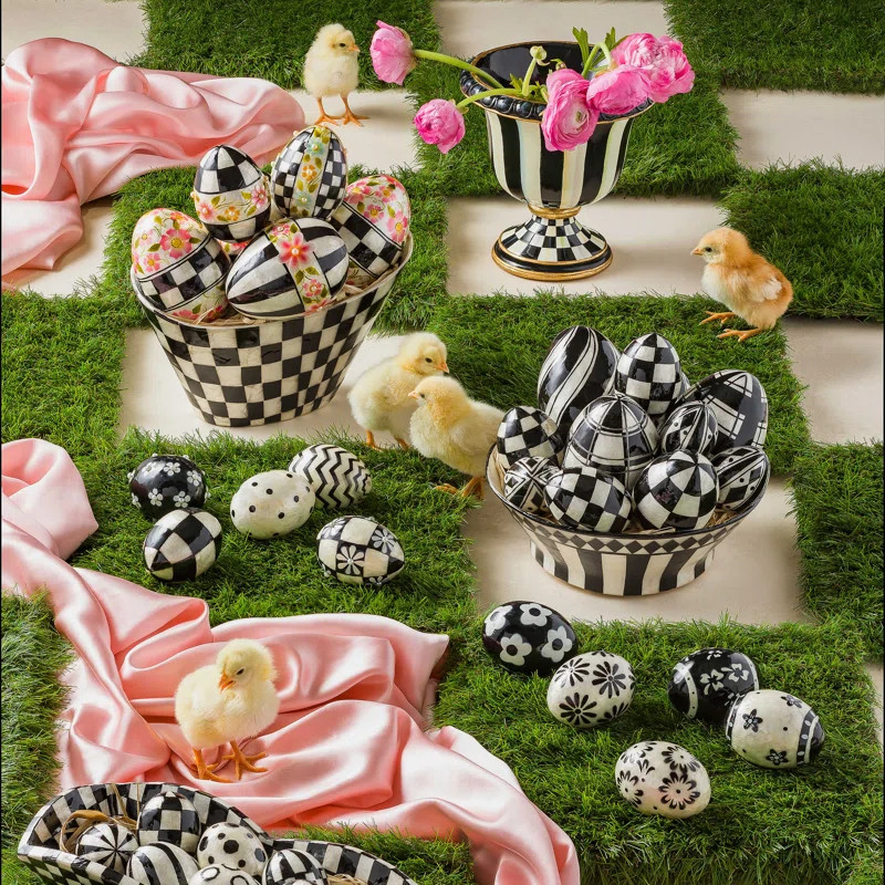 Courtly Patchwork Egg Arrangement | Wayfair North America