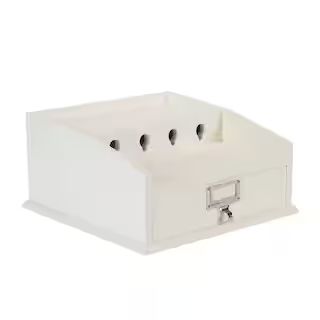 Organize It All White Charging Station With Drawer | Michaels Stores