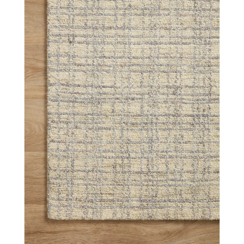 Chris Loves Julia x Loloi Polly Checkered Antique/Mist Area Rug | Wayfair North America
