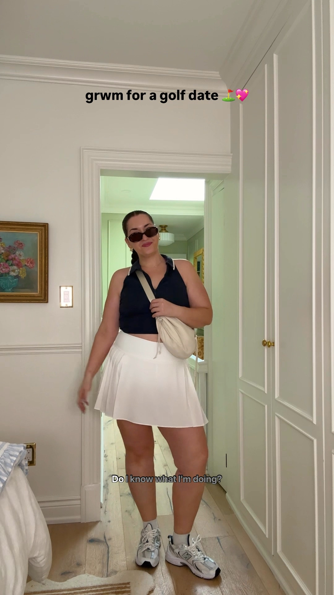 Golf outfit / midsize / size 14 / skort outfit / pickleball / tennis / workout / activewear 

Sizing: top & skort - L / bralette - XL / robe - L/XL 

#LTKcurves #LTKfitness #LTKmidsize