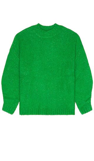 Carlen Mock Neck Sweater in Fern | Revolve Clothing (Global)