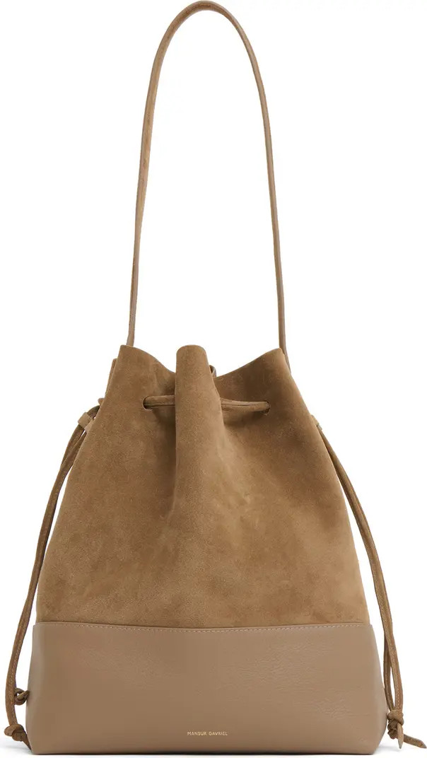 Mansur Gavriel Drawstring Cabas Bucket Bag | Nordstrom | Nordstrom