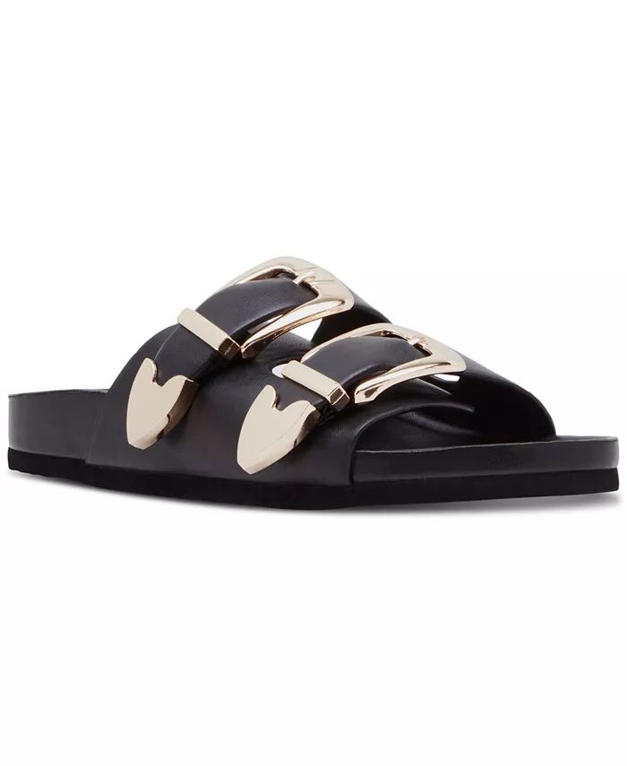 Bandero Double-Buckled Footbed Slide Sandals | Macy's