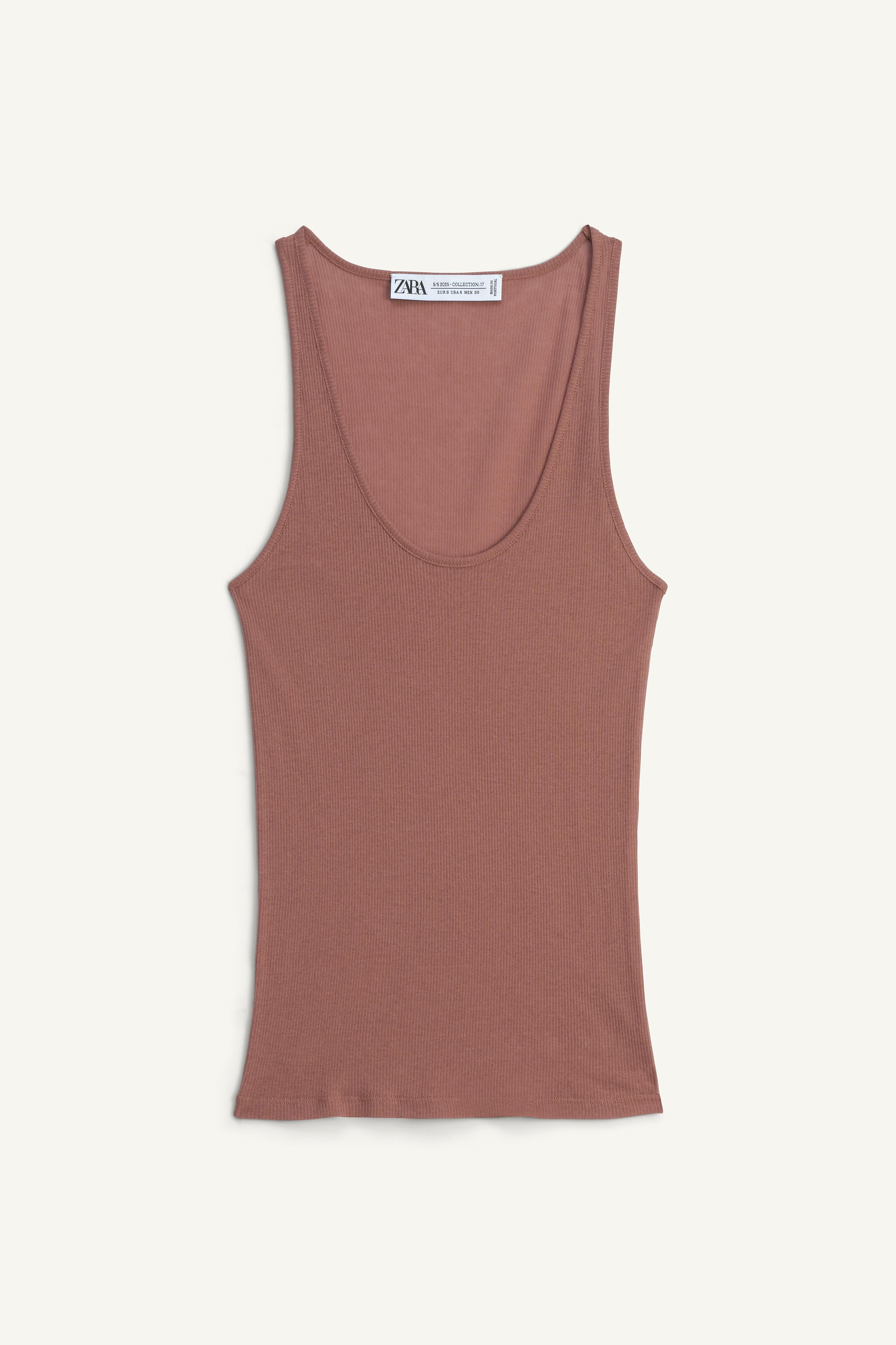 LIMITED EDITION FINE COTTON TOP | Zara UK