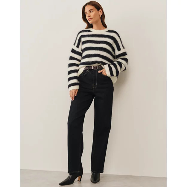 Stripe Jumper with Alpaca | The White Company UK & ROW