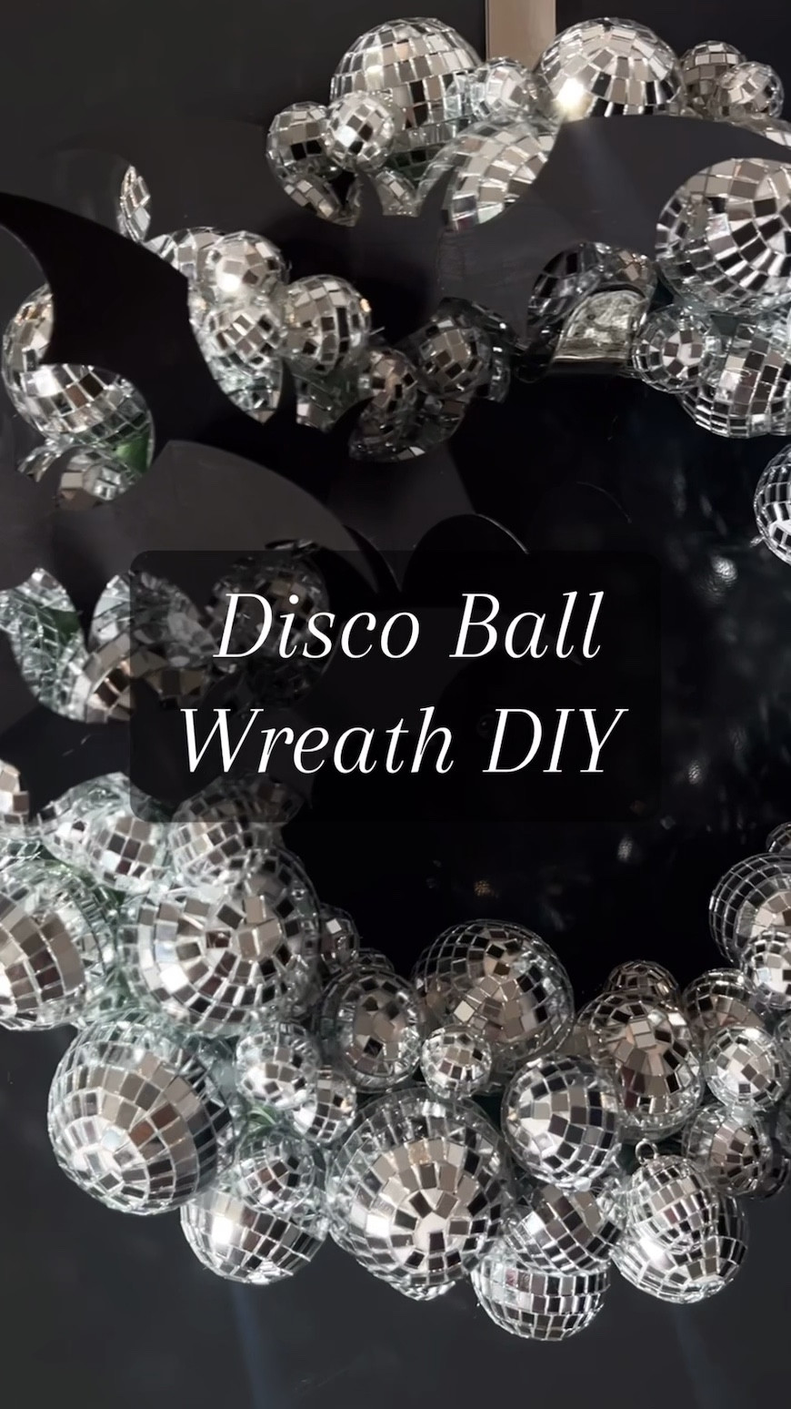Disco Ball Wreath DIY Halloween

#LTKSeasonal #LTKHalloween #LTKhome