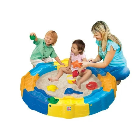 Grow'n Up Portable Sand N Play Sandbox with Water-Resistant Cover | Walmart (US)