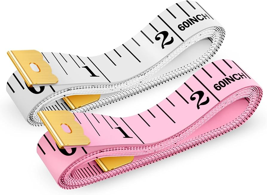 Tape Measure, iBayam Soft Ruler Measuring Tape for Body Weight, Fabric Sewing Tailor Cloth Vinyl ... | Amazon (US)