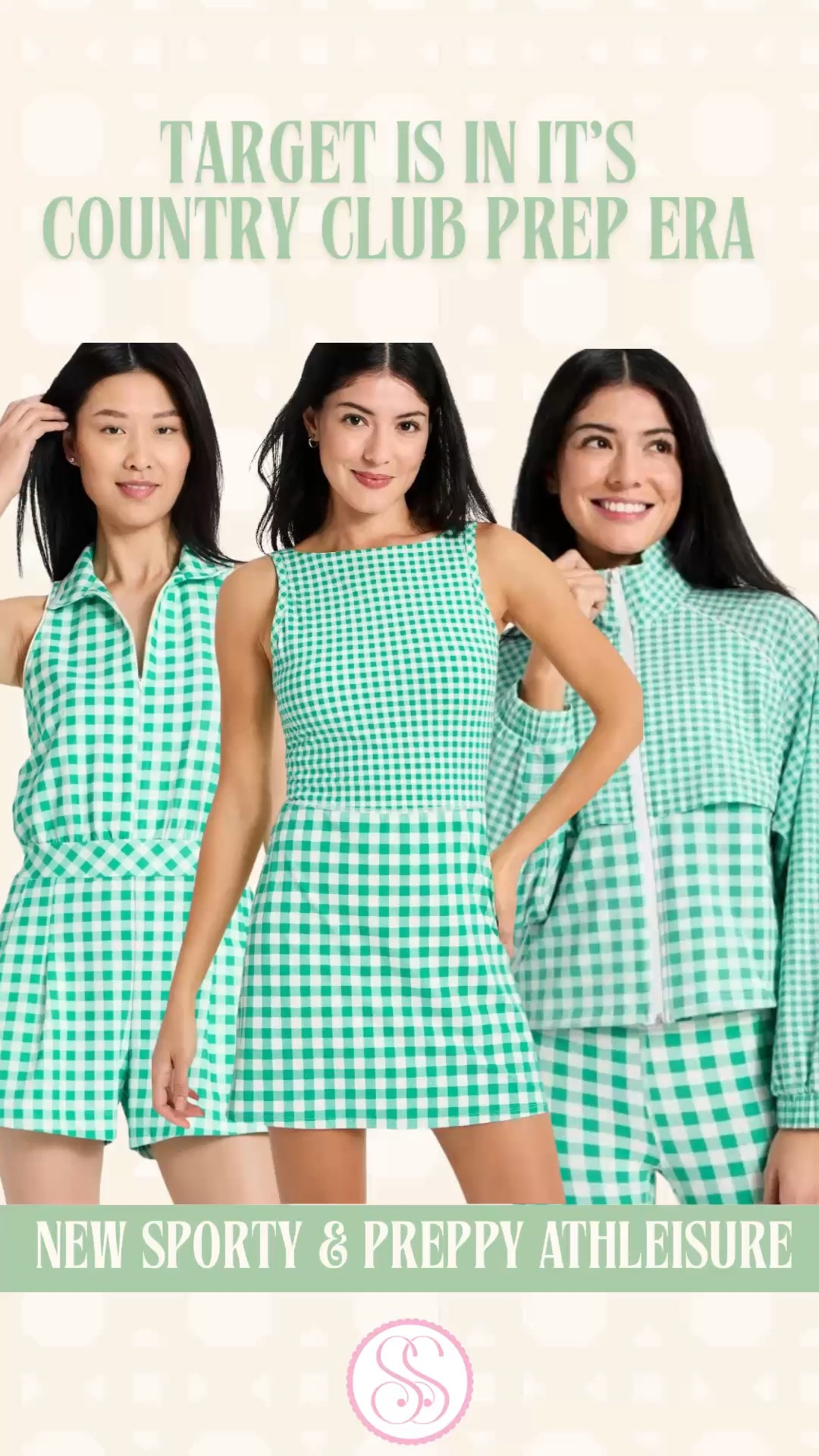 Target Country Club Activewear | Preppy Tennis Dress | Spring Activewear Women

country club outfit women | preppy activewear women | tennis dress women | pickleball outfit women | Target activewear spring

Target just dropped the preppy activewear collection you have been waiting for and every single piece is giving full country club energy.

Gingham tennis dresses. Polo dresses. Floral legging sets. Mint, pink, and navy everything. The old money sporty aesthetic. The quiet luxury activewear look. All of it. At Target prices.

This is the collection that makes you look like you summer in the Hamptons. Every piece is individually linked below. 

Tap what stops you and grab your size before it sells out. Target trend drops always do.

If you are searching:
country club outfit women
preppy activewear women
tennis dress women
pickleball outfit women
golf outfit women
gingham tennis dress
polo dress women
preppy tennis outfit
old money aesthetic outfit
quiet luxury activewear
Hamptons style outfit
resort wear look for less
spring activewear women
athleisure spring outfit
sporty chic outfit women
floral legging set women
spring brunch outfit
preppy spring outfit
vacation outfits beach
spring outfits women
spring break outfit
Target activewear
Target fashion finds
affordable country club style

Every item linked. Tap and shop.
These will sell out.
⸻
target country club activewear 2026, preppy tennis dress affordable, gingham tennis dress target, pickleball outfit women spring, old money activewear aesthetic, quiet luxury sporty outfit, hamptons resort wear look for less, polo dress activewear women, spring athleisure preppy, country club style target fashion

#TargetStyle #NewAtTarget #GoingViral #LTKFindsUnder50 #LTKFindsUnder100 #LookForLess #CountryClubStyle #PreppyStyle 

#LTKSeasonal #LTKfitnessgoals #LTKActive

#LTKSeasonal #LTKOver40 #LTKActive