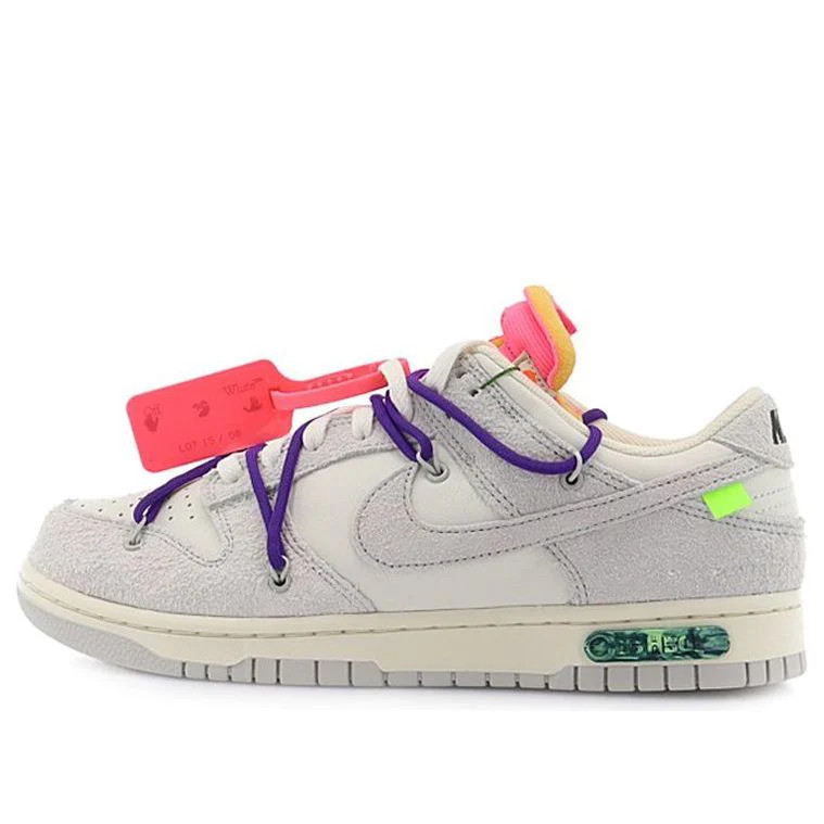 Nike x Off-White Dunk Low 'Lot 15 of 50' DJ0950-101 | KICKS CREW