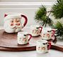 Santa Claus Espresso Shot Glasses - Set of 4 | Pottery Barn CA