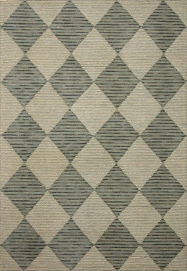 Loloi Chris Loves Julia x Francis Collection FRA-01 Spa/Granite 9'-3" x 13' Area Rug | Amazon (US)