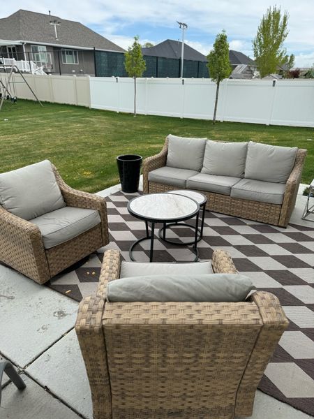 Better homes and gardens Walmart outdoor furniture set 

#LTKfamily #LTKhome #LTKSeasonal