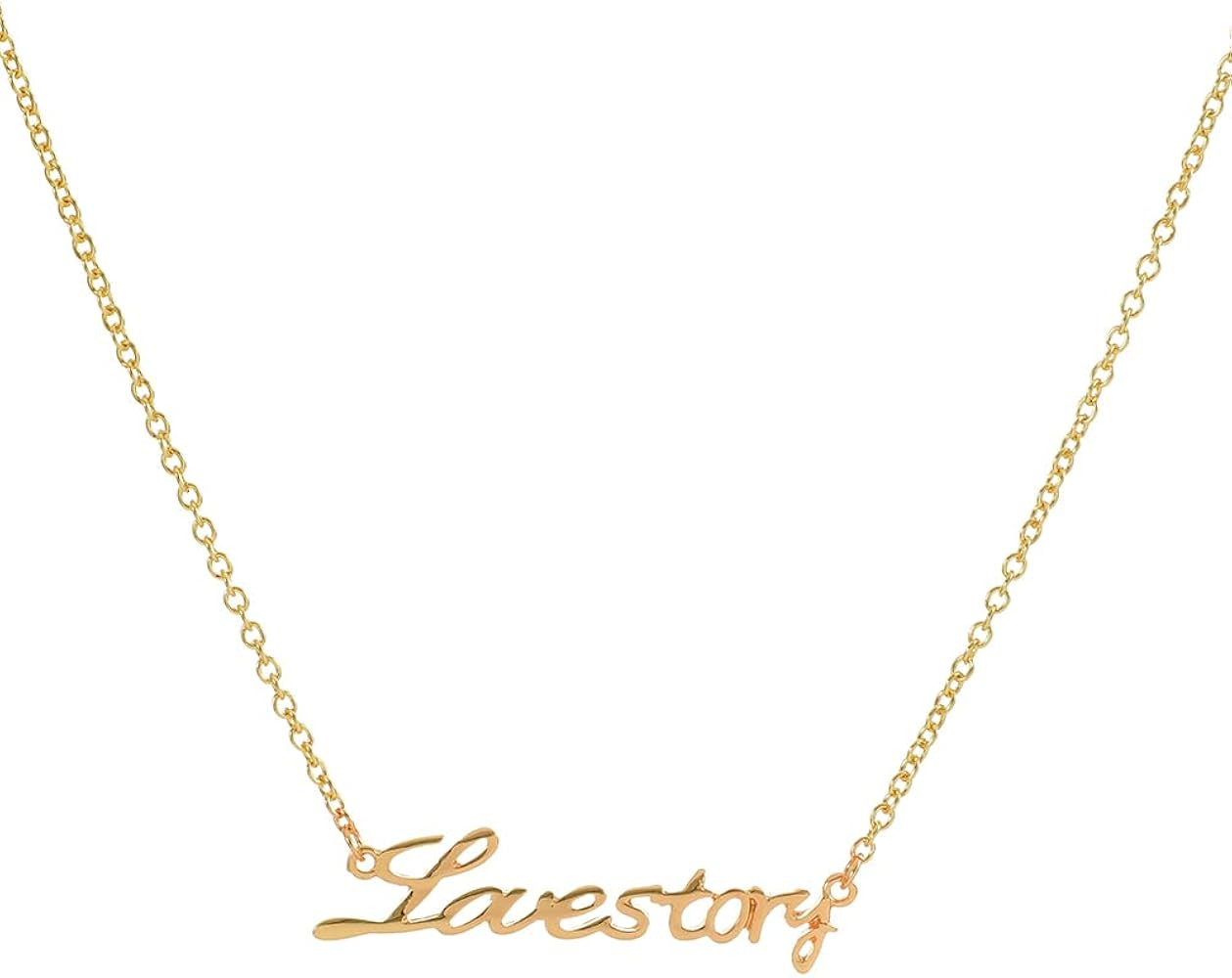 Yuoos Love Story Necklace Reputation Singer Signature Choker for Inspired Fan Music Lover Gifts | Amazon (US)