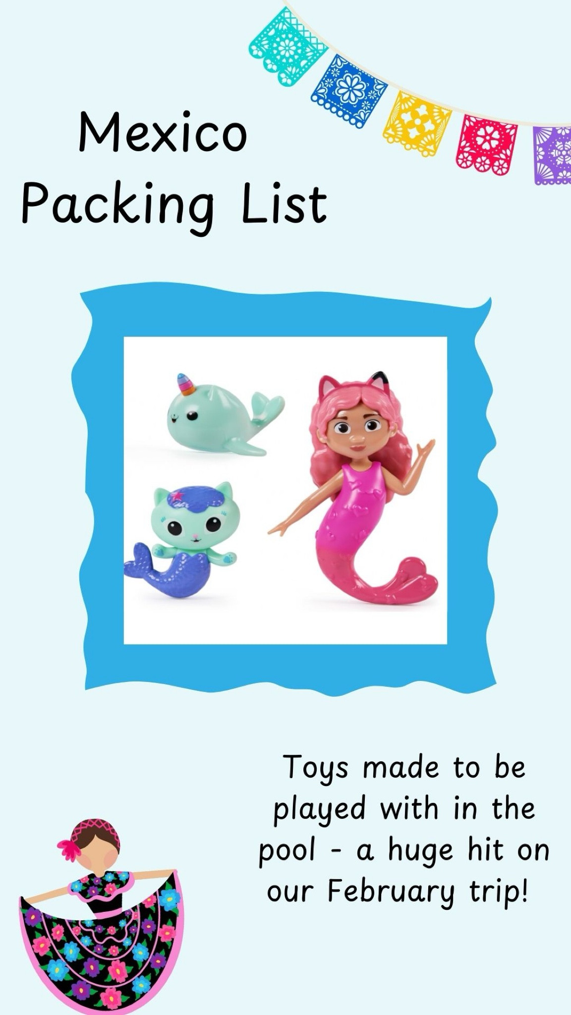A small easy-to-pack toy that can be played with in the pool or bath. 

#LTKKids #LTKTravel #LTKFamily