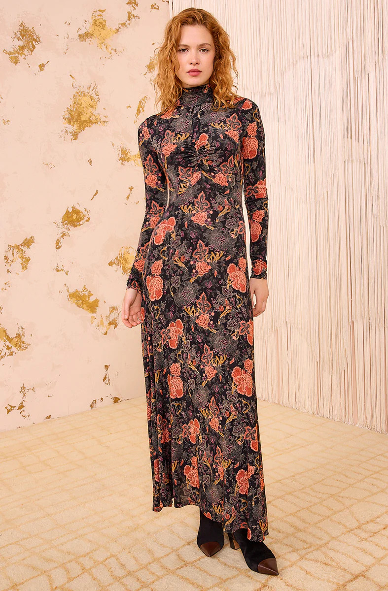 Koa Jersey Ruched Front Turtleneck Dress

          Night Lily | Ulla Johnson