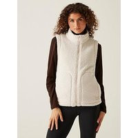 Regatta Womens Calmry Fleece Gilet -CREAM, Cream, Size 14, Women | Very (UK)