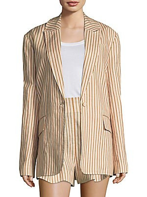 Zimmermann Women's Painted Heart Blazer - Blossom - Size 1 (4-6) | Saks Fifth Avenue