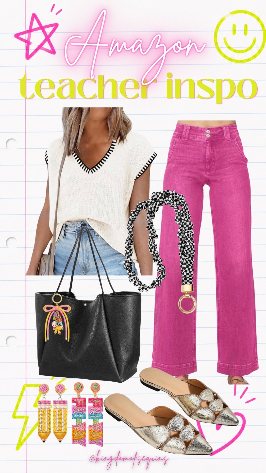 Trendy and cute teacher style from Amazon.

#LTKootd #LTKgrwm #LTKWorkwear