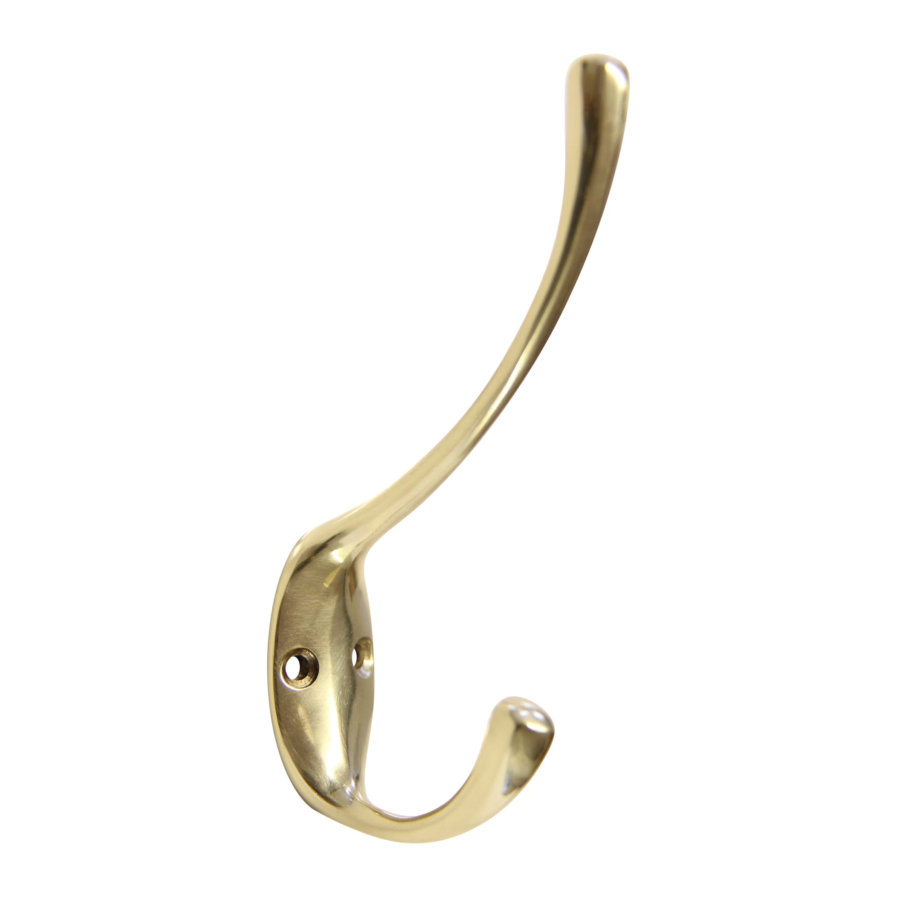 Brass Wall Wall Hook (Set of 4) | Wayfair North America