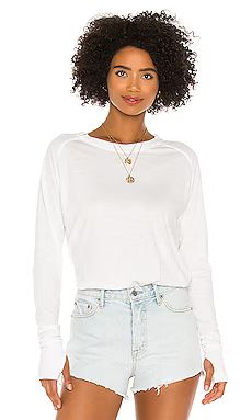 Free People x We The Free Arden Tee in White from Revolve.com | Revolve Clothing (Global)