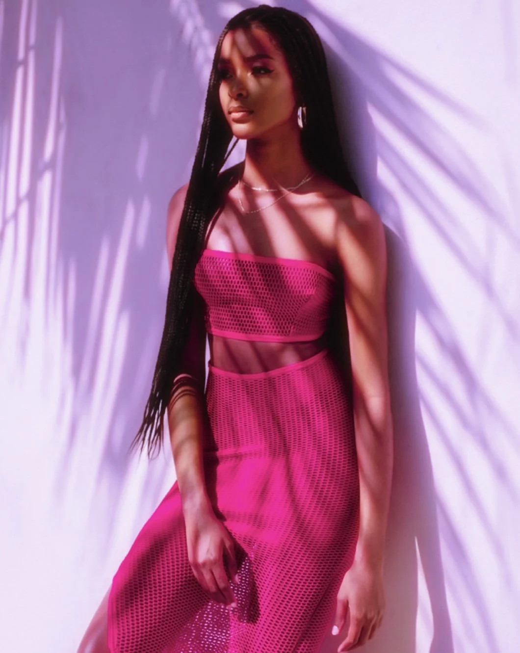 Mesh Bandeau Magenta — Sammy B. | sammy b