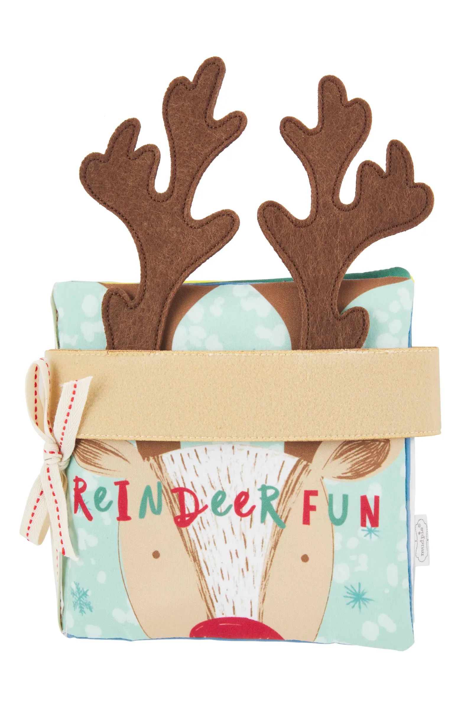 Mud Pie 'Reindeer Fun' Soft Book & Headband | Nordstrom | Nordstrom