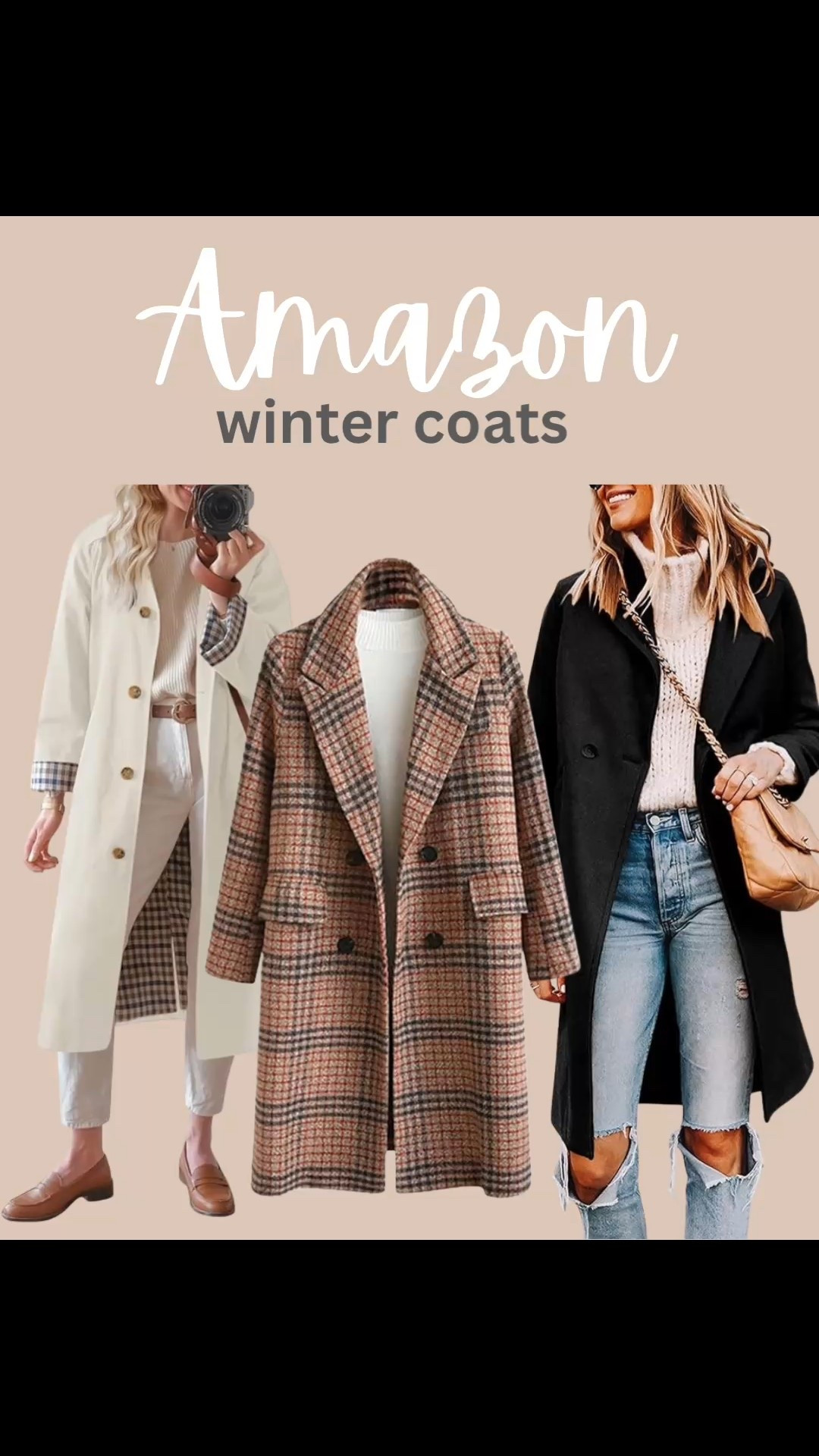 Winter coats from Amazon prime! 

Statement coat, trench coat, warm coats from amazon, Amazon fashion, Amazon workwear, winter workwear, winter workwear tops, winter sweater, sweaters for women, winter outfits for women, brown sweater, outfit ideas, winter ootd, amazon sweater, Amazon style, found it on Amazon, teacher outfits, church outfits, church fashion, teacher fashion, bump friendly 

#LTKSeasonal #LTKTravel #LTKFindsUnder100