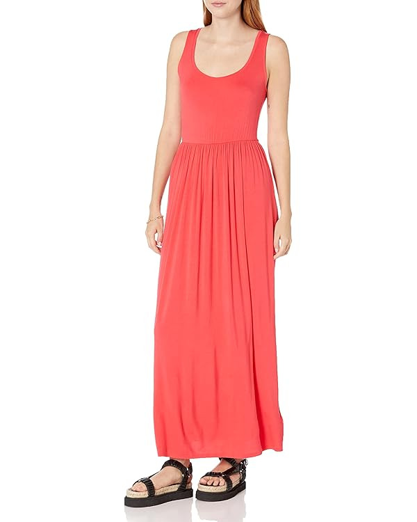 Amazon Essentials Women's Tank Waisted Maxi Dress (Available in Plus Size) | Amazon (US)
